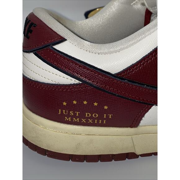 Nike Dunk Low SE Women's Size 11 Sail/Team Red-Black-Muslin MMXXIII RARE! - Picture 8 of 15